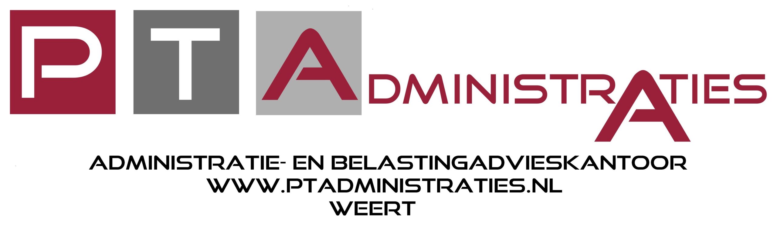 Logo PTA Administratie- en belastingadvieskantoor, Sponsor van V.V. De Schäöpkes